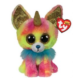 // PELUCHE TY - YIPS LA LICORNE CHIHUAHUA PETIT 6